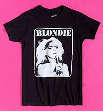 Image result for blondie t-shirt