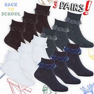 Image result for Socks Frilly and School Uniform