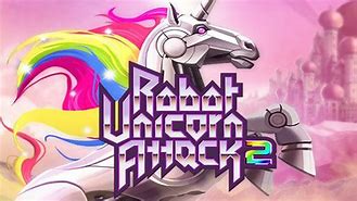 Image result for Robot Unicorn Attack Logo