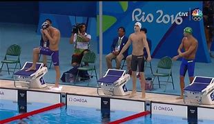 Image result for Michael Phelps and Chad Le Clos Meme