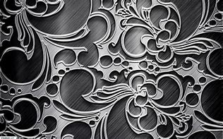 Image result for Silver Metallic Wallpaper Designs