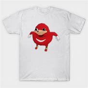 Image result for Uganda Knuckles Roblox T-Shirt