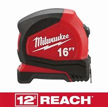 Image result for Milwaukee Tape Measure with Fractions