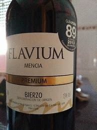 Image result for Vinos Arganza Mencia Bierzo Flavium Premium