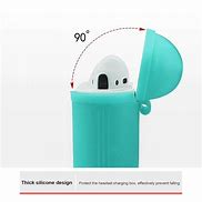 Image result for Wireless Charging Earphone Cover Case for AirPod