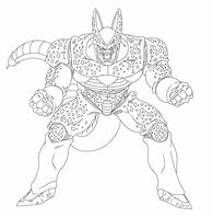 Image result for Cell DBZ Coloring Pages