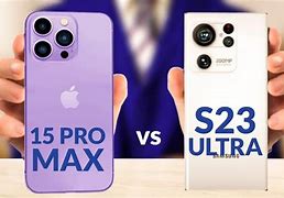 Image result for I Phoone 15 Pro Max vs S23 Ultra