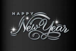 Image result for Happy New Year Silver Lettering
