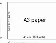 Image result for A3 Size Cm