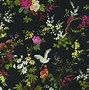 Image result for 70s Floral Wallpaper Dark