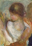 Image result for Girl Reading Painting Pierre-Auguste Renoir