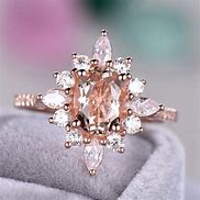 Image result for Wedding Rings Rose Gold Champagne