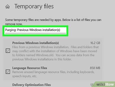 Image result for How to Delete Old Windows Files