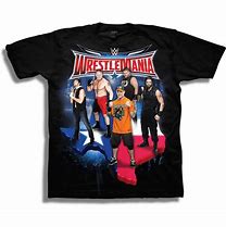 Image result for WWE Wrestlemania T-Shirts