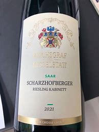 Image result for Reichsgraf von Kesselstatt Scharzhofberger Riesling Kabinett Grosse Lage