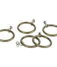 Image result for Vintage Brass Curtain Rings