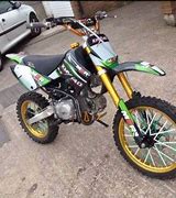 Image result for Bright Green Off-Road Motorcycle Stolen Maidstone