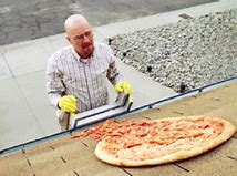 Image result for Breaking Bad Pizza Throw
