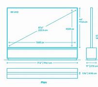 Image result for 80 TV Dimensions in Cm