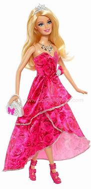 Image result for Princess Barbie Dolls with Pink Hair