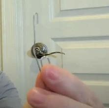 Image result for How to Unlock Lock Using Hair Clip
