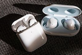 Image result for Galaxy Buds vs Air Pods 2 Chart
