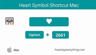 Image result for Heart Symbol On Apple Keyboard