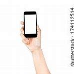 Image result for Cell Phone Image in Hand White Background