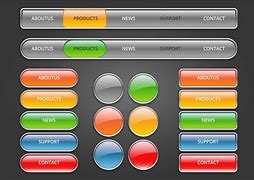 Image result for Web Page Design Buttons