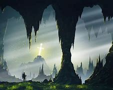 Image result for Underwater Cave with Sword