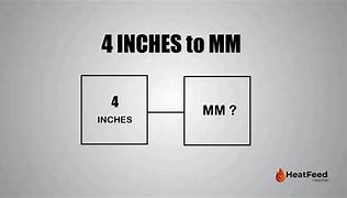 Image result for 4 Inches in mm