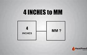 Image result for 4 in to mm
