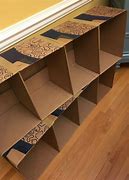 Image result for DIY Cardboard Storage
