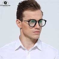Image result for Men's Round Eyeglasses