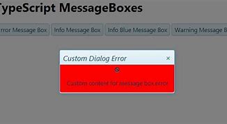 Image result for Message Box Samples