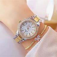 Image result for Rose Gold with Diamond Woman Swiss Watch