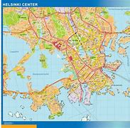 Image result for Downtown Helsinki Map