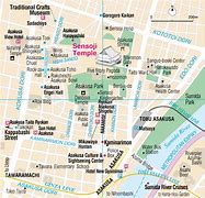Image result for Asakusa Sightseeing Map
