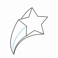 Image result for Shooting Star Line Drawing