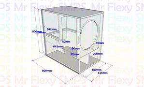 Image result for Bass Reflex Subwoofer Design