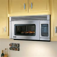 Image result for Built in Cedar Enclosure Microwave above the Stove