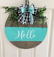 Image result for Christmas Wreath Door Hanger