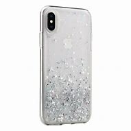 Image result for iPhone XS Case Clear with Shift Y Glitter