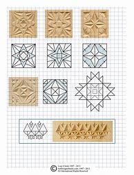 Image result for Free Practice Chip Carving Patterns
