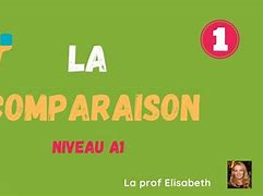Image result for La Comparaison FLE