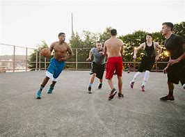 Image result for Playing Street Basketball
