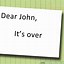 Image result for Dear John Divorce Letter