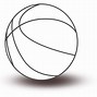 Image result for Shaded Basketball Black and White Clip Art