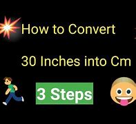 Image result for 30 Inch to Cm