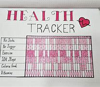 Image result for Bullet Journal Health Tracker for Children